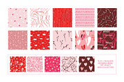 Modern Love | Seamless Patterns, a Pattern Graphic by The Collective Studio (Thumbnail 5 of 9)