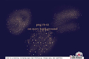 Gold Glitter Overlays Sublimation, a Decorative Illustration by EdeniaArtStudio (Thumbnail 12 of 15)