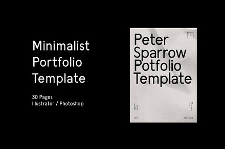 Minimal Portfolio Modern Template, a Brochure Template by Bolderaja1 Studio