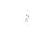 Sweet Valentine, a Person Illustration by Knysh Ksenya (Thumbnail 7 of 7)
