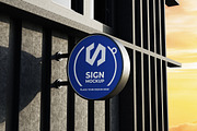 Wall Sign Mockup, a Product Mockup by MrLetters (Thumbnail 3 of 5)