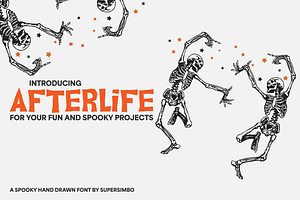 Afterlife | Spooky font