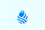 Fish Drop Logo 3, a Branding & Logo Template by D | S Creative Design (Thumbnail 1 of 3)