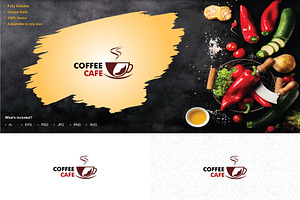 Coffee Cafe Logo