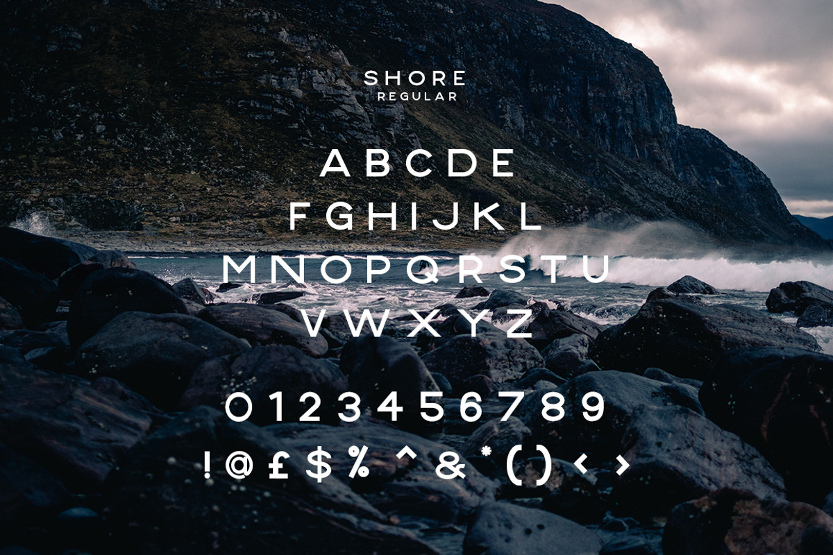 Shore | A Carefree Font Family, a Sans Serif Font by Zone 6 (Photo 9 of 10)