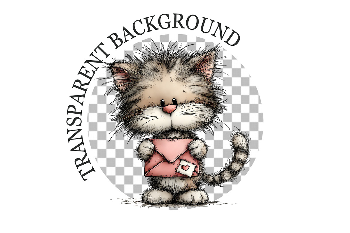 Whimsical Valentine Animal Clipart, a Seasonal Illustration by Rose Art (Photo 6 of 7)
