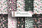 Baby animals - watercolor set, an Animal Illustration by Visual Animal (Thumbnail 3 of 11)