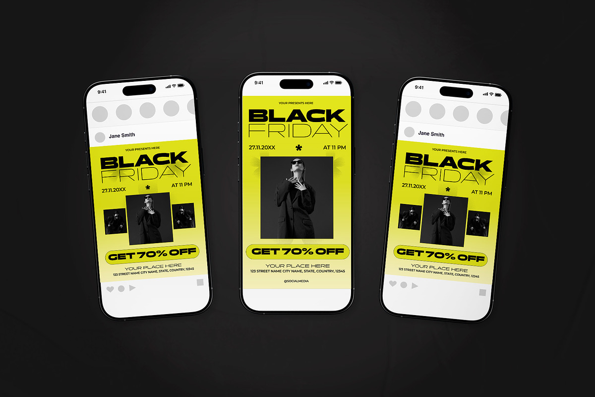 Black Friday Flyer Set, a Flyer Template by The Good Store (Photo 2 of 2)