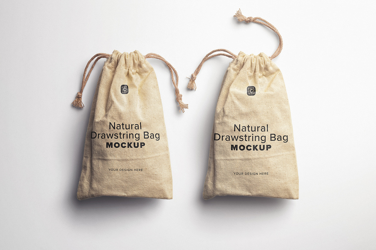 Drawstring Bags Mockup, a Mockup by Custom Scene (Photo 10 of 11)