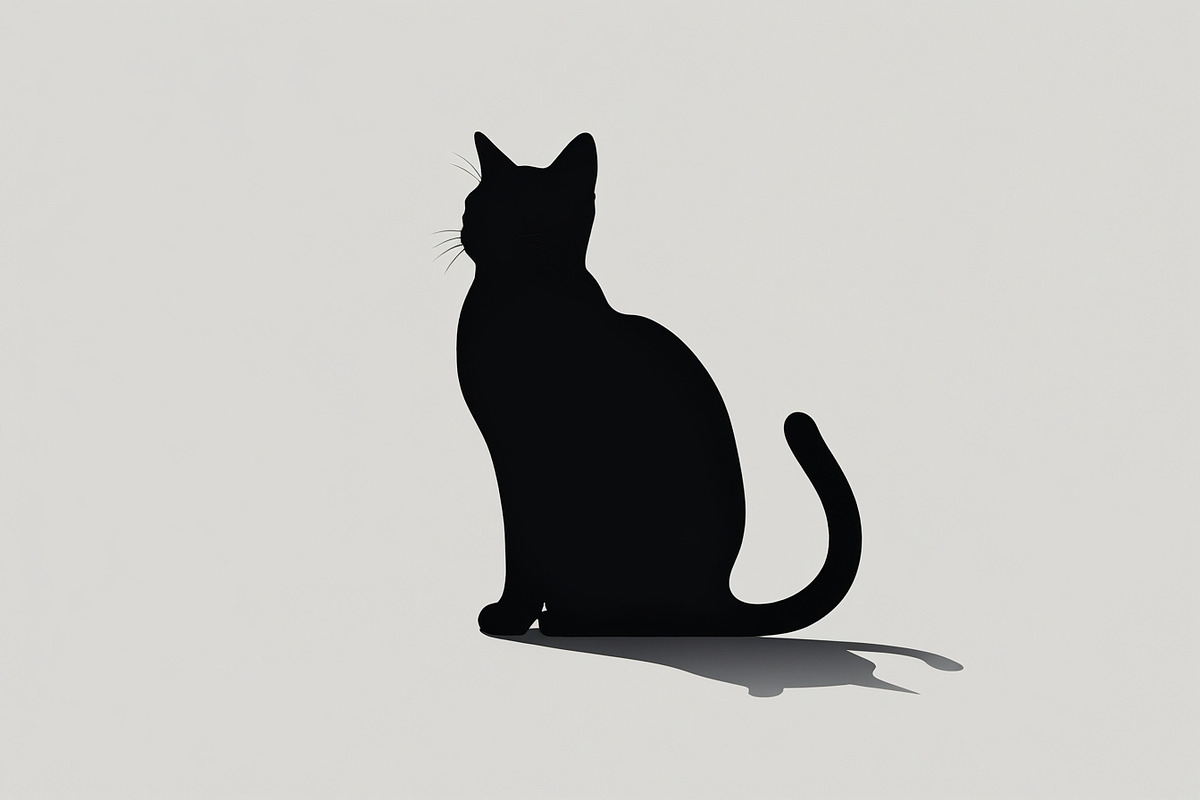 Minimal Sitting Cat Bundle, an Illustration by abu67222 (Photo 5 of 7)