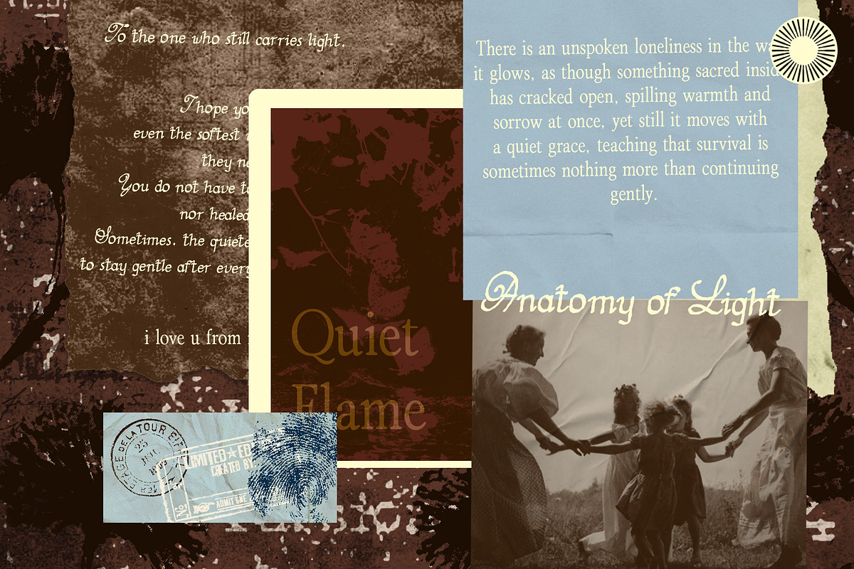 Therramo Organic Vintage Handwritten, a Handwritten Font by Setara Langit CreativeStd (Photo 10 of 12)