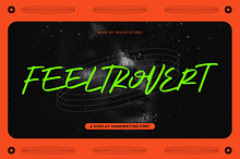 Feeltrovert - Display Font