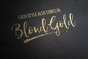 Gold Foil Layer Styles for Photoshop, a Layer Style Add-On by Paper Element (Thumbnail 3 of 15)