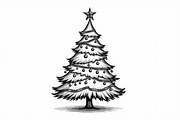Festive Christmas Tree Silhouette Bu, an Illustration by Artivon (Thumbnail 18 of 21)