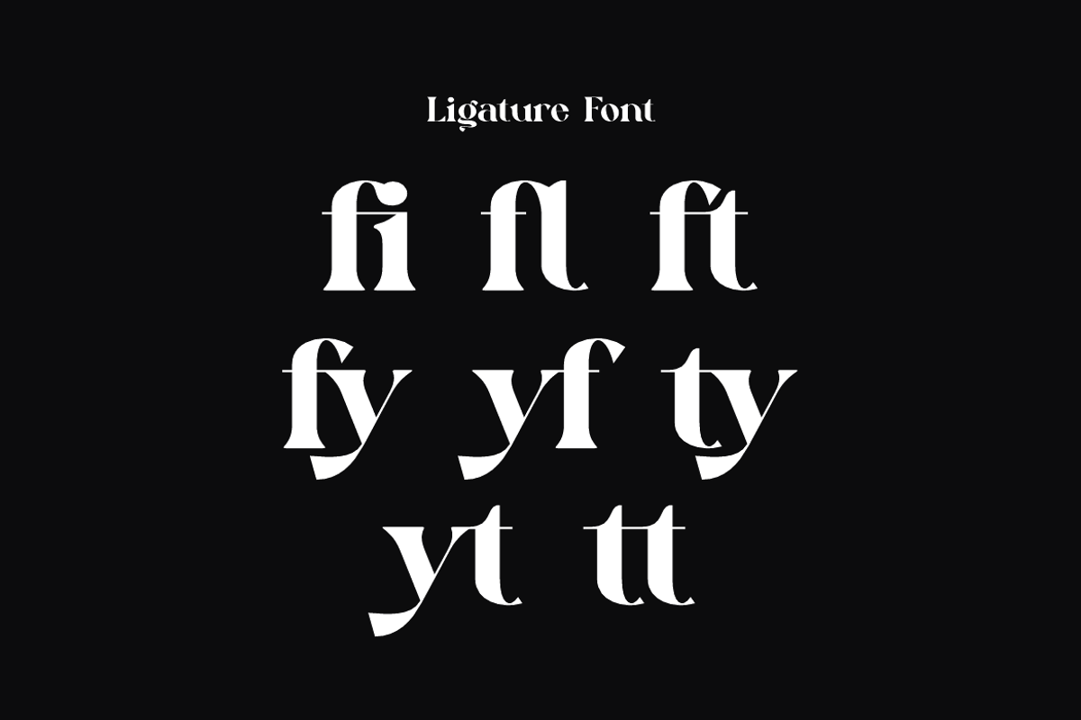 Rytega - Luxury Retro Font, a Serif Font by Iqsiart Studio (Photo 12 of 15)