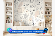 Interior Design Wall Mockup, an Advertising Mockup by Rami's Mockups (Thumbnail 1 of 3)
