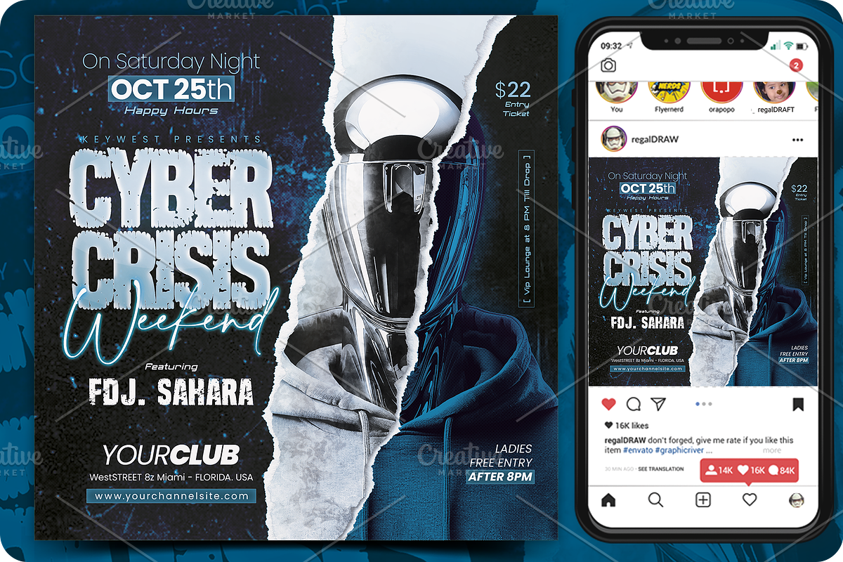Cyber Crisis Weekend Flyer