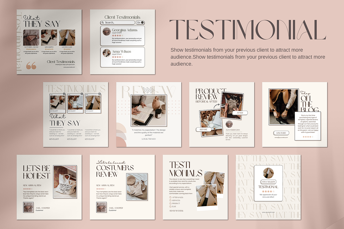 Instagram Wellness for Coach CANVA, a Social Media Template by Analogi Studio (Photo 4 of 26)