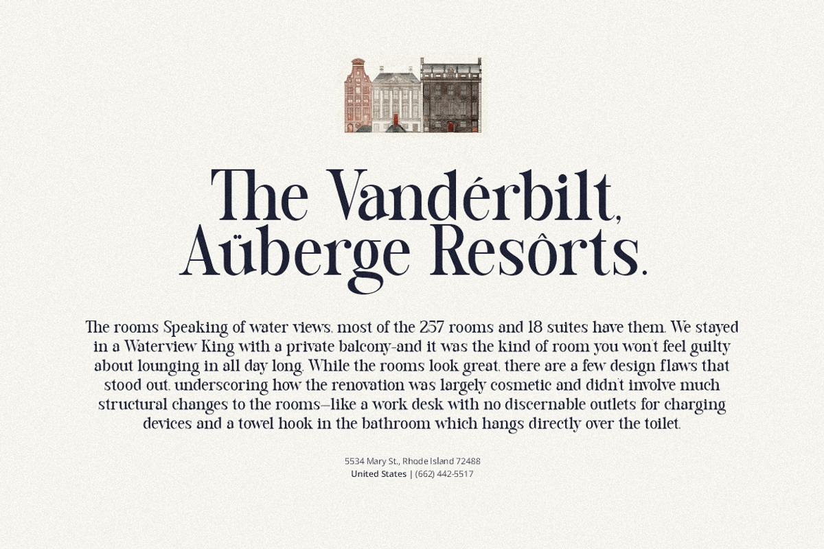Evenings | Retro Vintage Serif Font, a Serif Font by HansCo Studio (Photo 9 of 20)