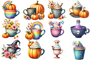 Halloween Drinks Cuties Clipart, an Illustration by Designworld (Thumbnail 3 of 5)