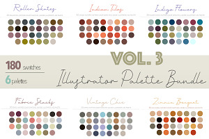 Illustrator Color Palette Bundle V3