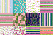 64 Llama Digital Paper Pack, a Pattern Graphic by LA Design (Thumbnail 4 of 9)