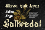 Meviat Gothic - Gothic Blackletter, a Blackletter Font by Dhabee (Thumbnail 8 of 16)