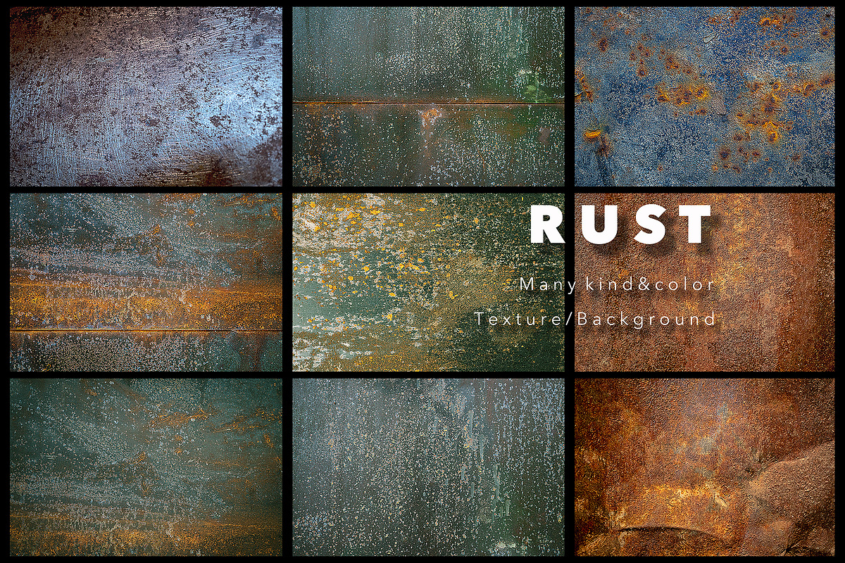 18 Rust texture background 2, a Texture Graphic by photo3idea (Photo 2 of 5)