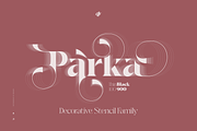 Losta Parka - DecorativeStencil Font, a Sans Serif Font by creativemedialab (Thumbnail 13 of 13)