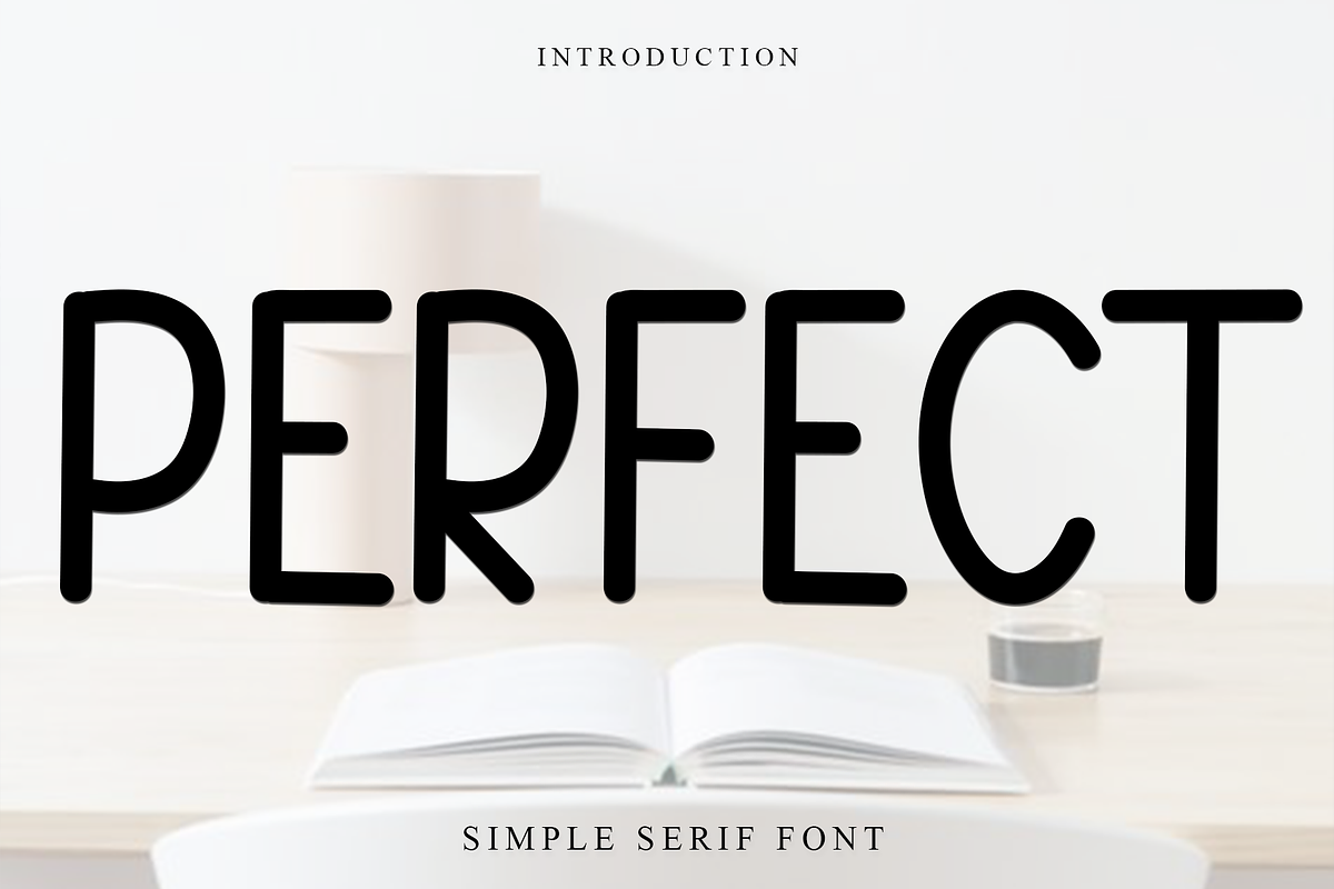 Perfect, a Sans Serif Font by FreshTypeINK (Photo 1 of 7)