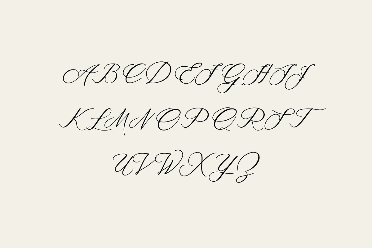 Bangeline Pahronia Calligraphy Font, a Handwritten Font by UICreative (Photo 2 of 12)