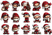 Whimsical Santa Claus Sublimation, an Illustration by Pixels.Craft (Thumbnail 5 of 6)