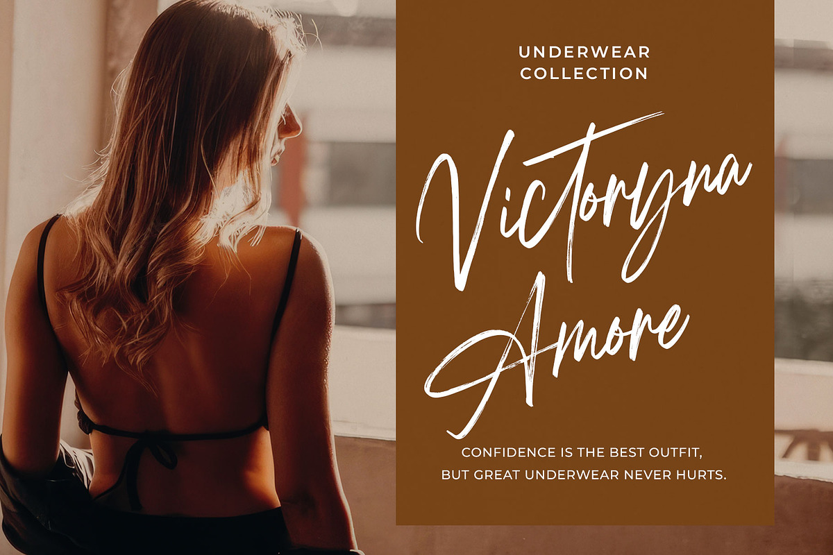 Lutterya Brush Handwritten Font, a Script Font by RantautypeStudio (Photo 14 of 19)