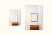 Minimalist Frame Mockup Bundle, a Print Template by LOPEstudio (Thumbnail 6 of 9)