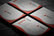 Corporate Business Card, a Business Card Template by InfinityArt (Thumbnail 2 of 4)