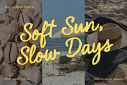 Côte Lumière – Coastal Script Font, a Script Font by Creacy Studio (Thumbnail 9 of 14)