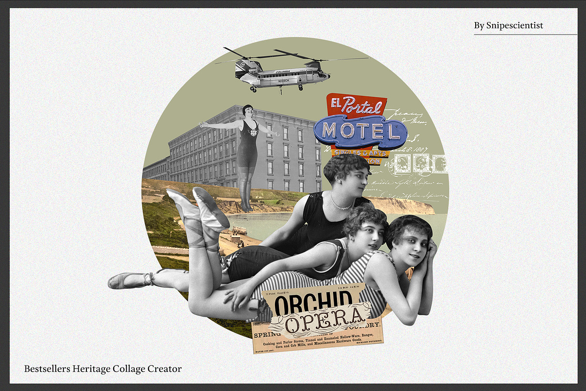 Bestsellers Heritage Collage Creator, an Object Graphic by SNIPESCIENTIST (Photo 21 of 64)