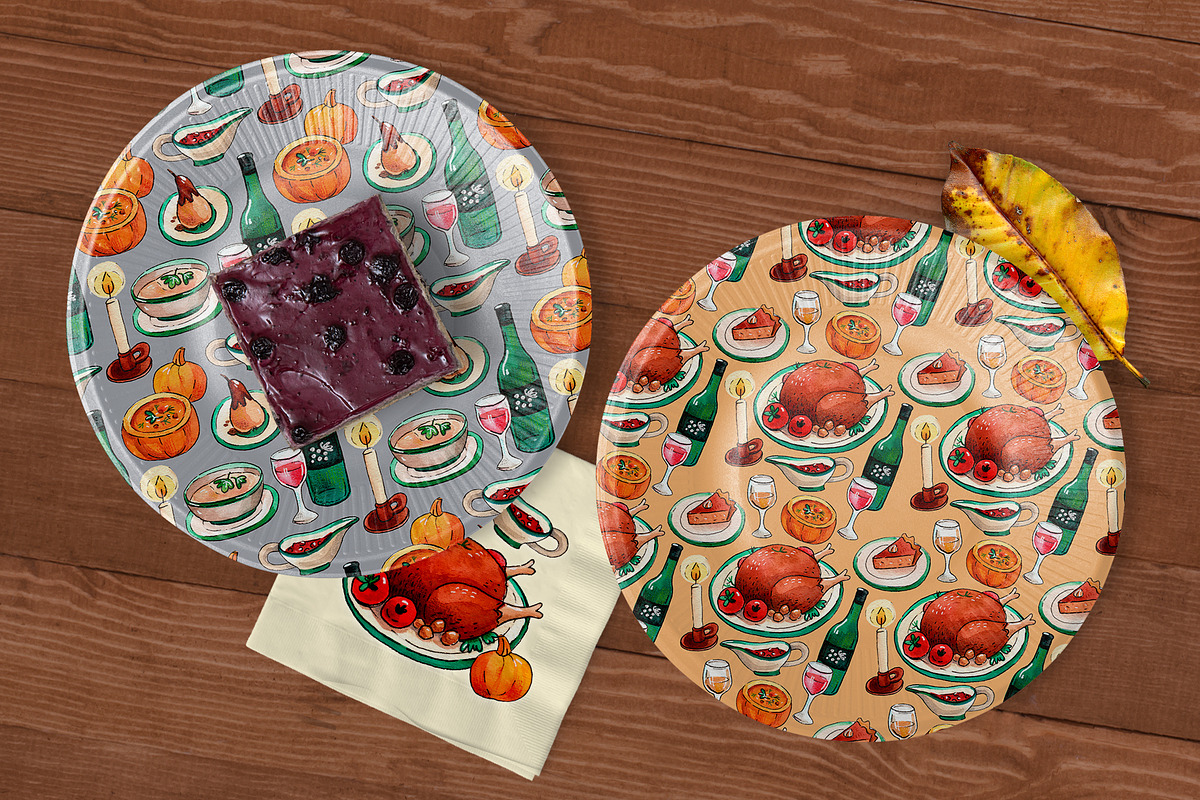 Autumn Watercolor bundle, an Animal Illustration by Ekaterina Goncharova (Photo 9 of 13)