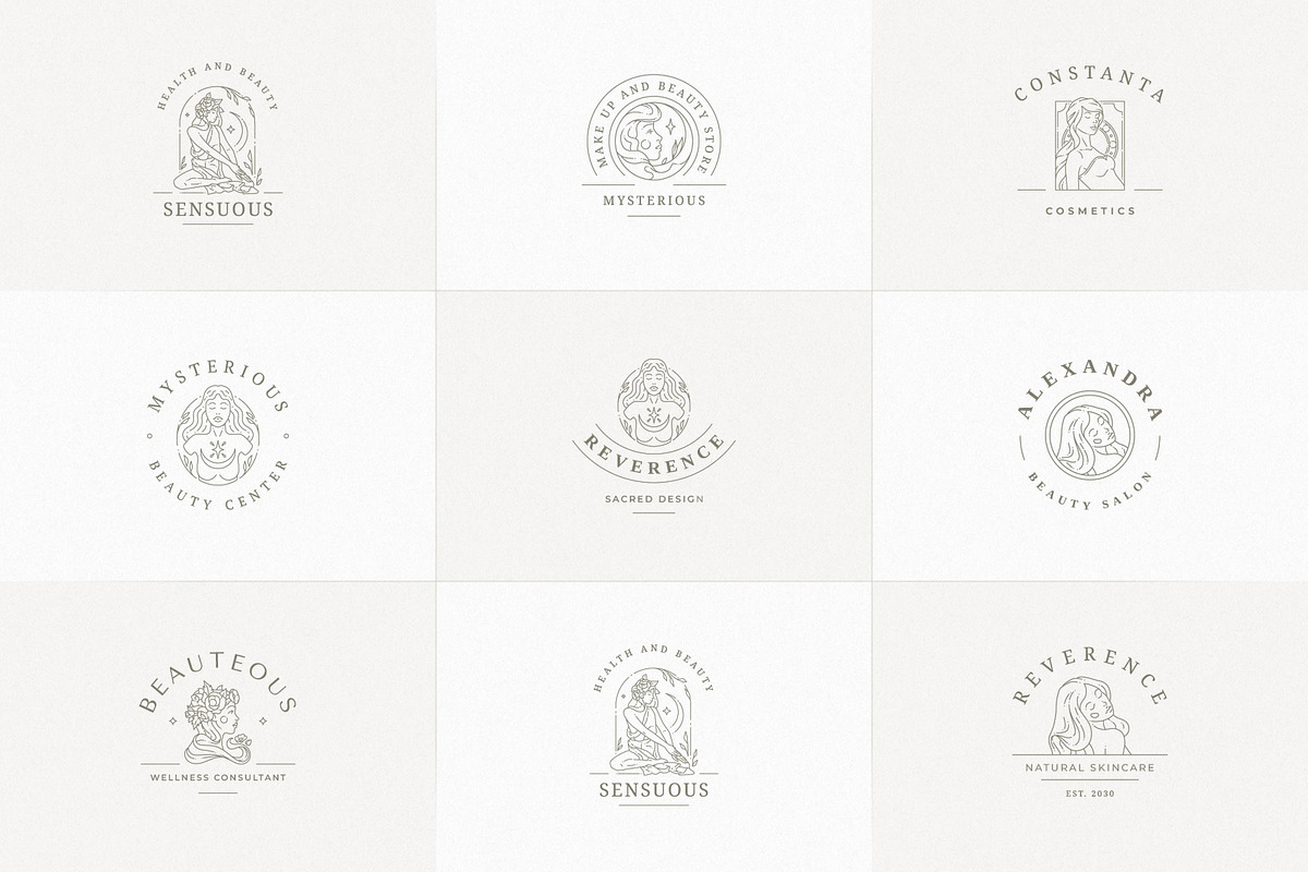 36 Elegant Logo Templates | Canva, a Branding & Logo Template by Vasya Kobelev (Photo 3 of 10)