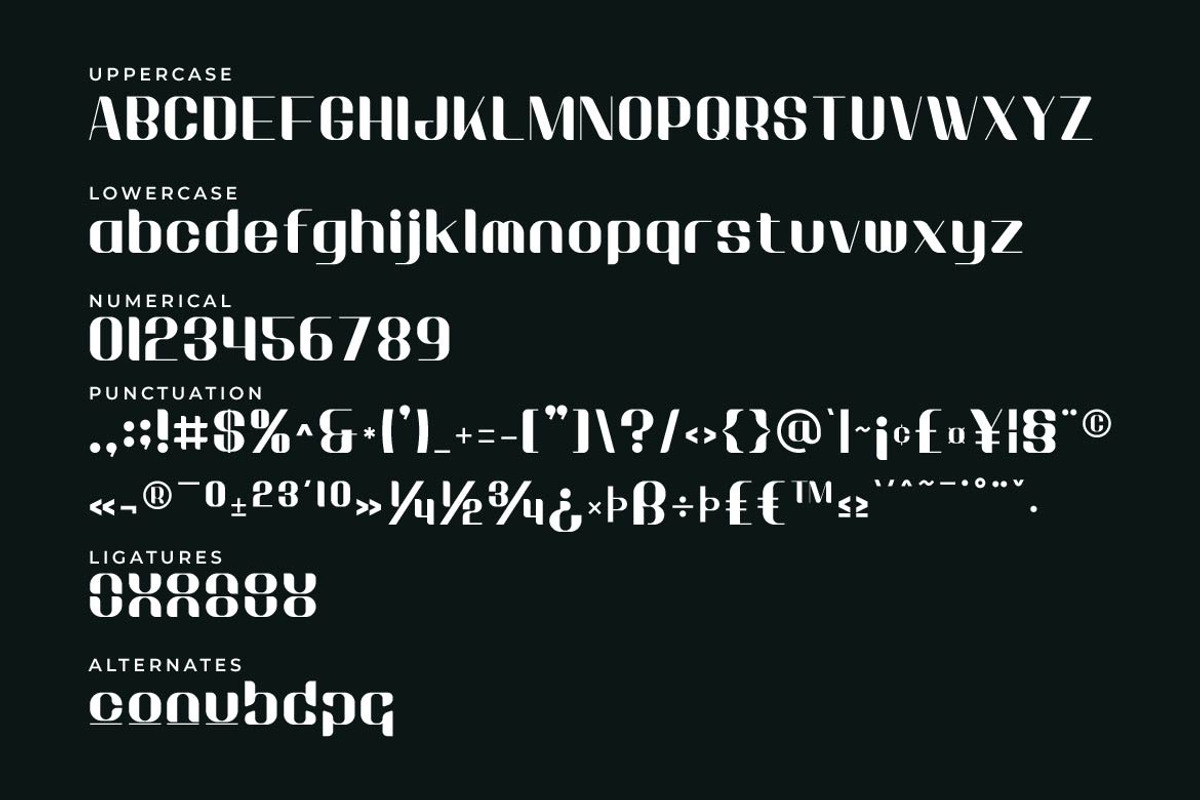 Krousta – Distinctive Sans Serif, a Sans Serif Font by Artiveko (Photo 2 of 7)