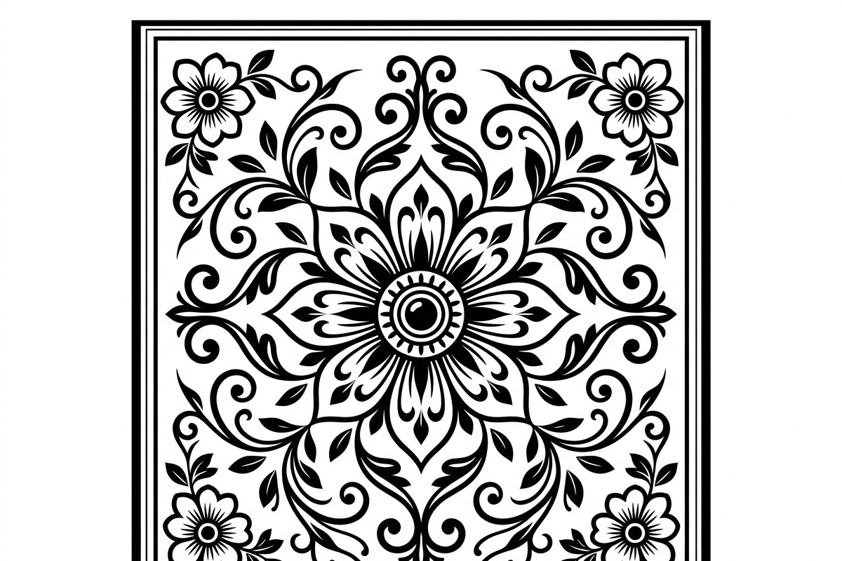 50 Elegant Floral Ornament Bundle, a Decorative Illustration by Amazin_art (Photo 31 of 42)