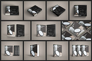 Hardcover Book Mockup with Slipcase, a Books & Magazine Mockup by Muhazdinata (Thumbnail 1 of 12)