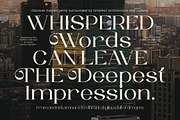 Majestic Romale Luxury Serif, a Serif Font by operatype.co (Thumbnail 5 of 10)
