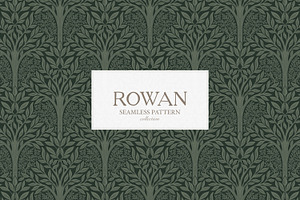 Rowan Tree Forest Patterns Vol 1, a Pattern Graphic by Eclectic Anthology
