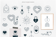 Minimalist Boho Valentine's day, a Decorative Illustration by Marish (Thumbnail 6 of 12)