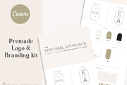 Branding Kit Logo Template Minimal, a Branding & Logo Template by HerstedHertz (Thumbnail 1 of 7)