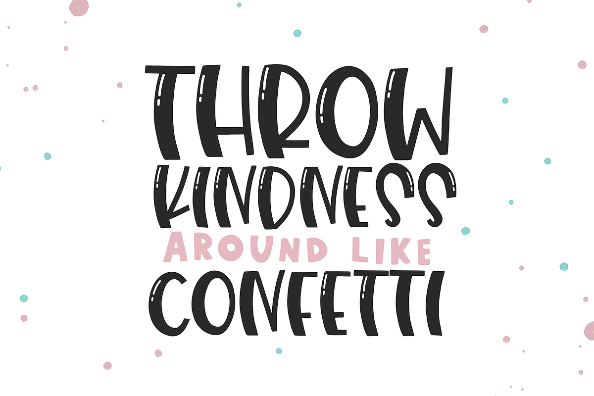 Ice Cream - A Fun Handwritten Font, a Font by KA Designs (Photo 5 of 9)