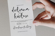 Valine Brush, a Handwritten Font by Eltypesstudio (Thumbnail 5 of 8)
