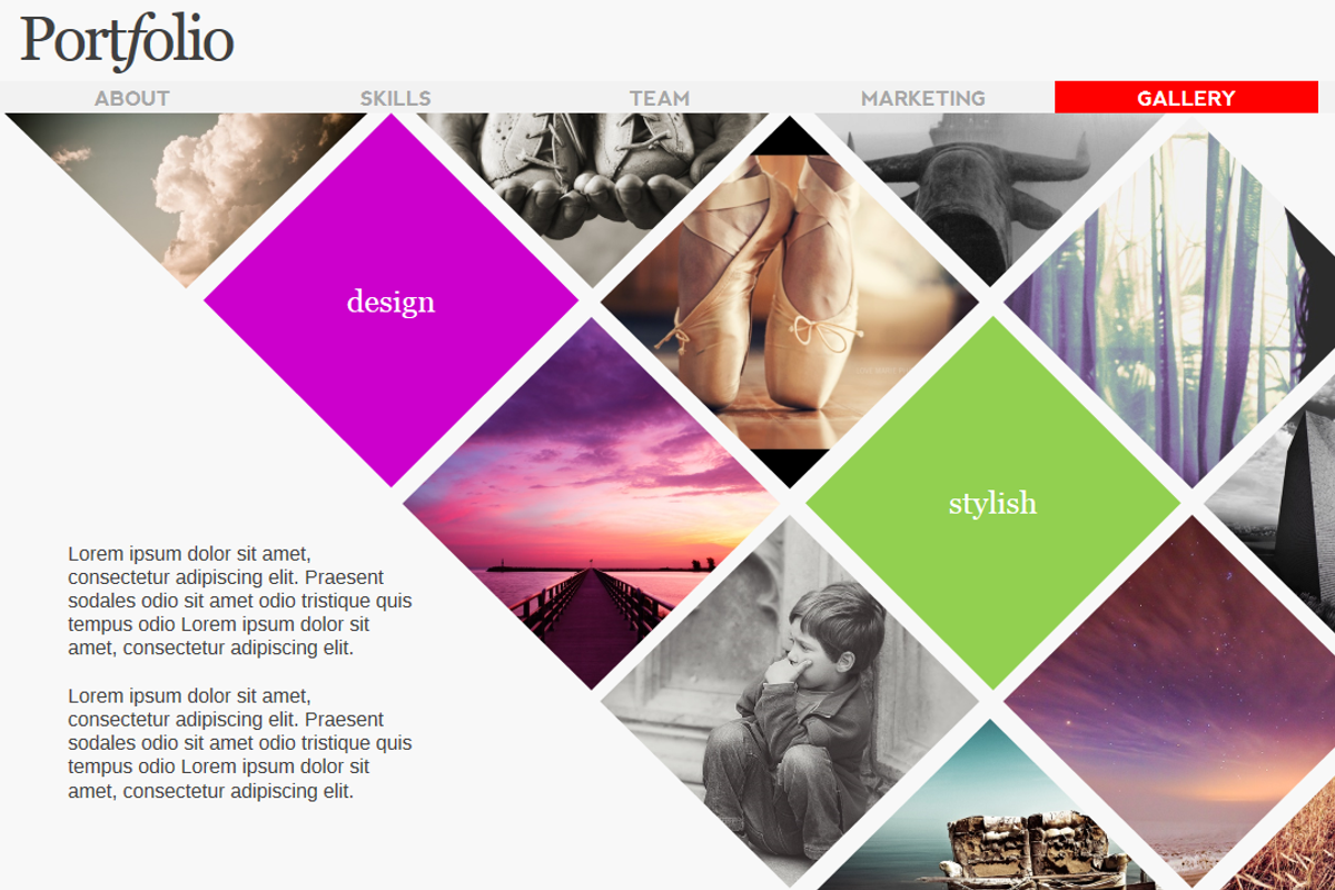 Portfolio Magazine PowerPoint, a Presentation Template by Warna Works (Photo 4 of 4)