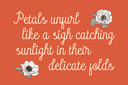CS Blossom – Script Font, a Script Font by Craft Supply Co. (Thumbnail 4 of 8)